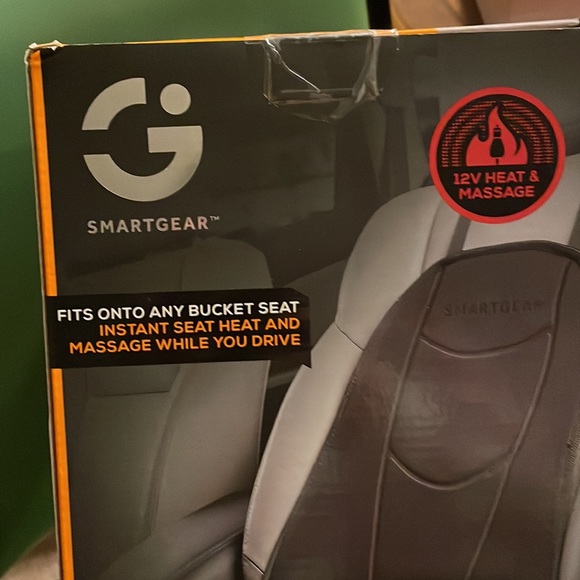 NIB 12 Volt Auto Seat Heat & Massage Cushion to put in vehicle while you drive - Picture 4 of 7